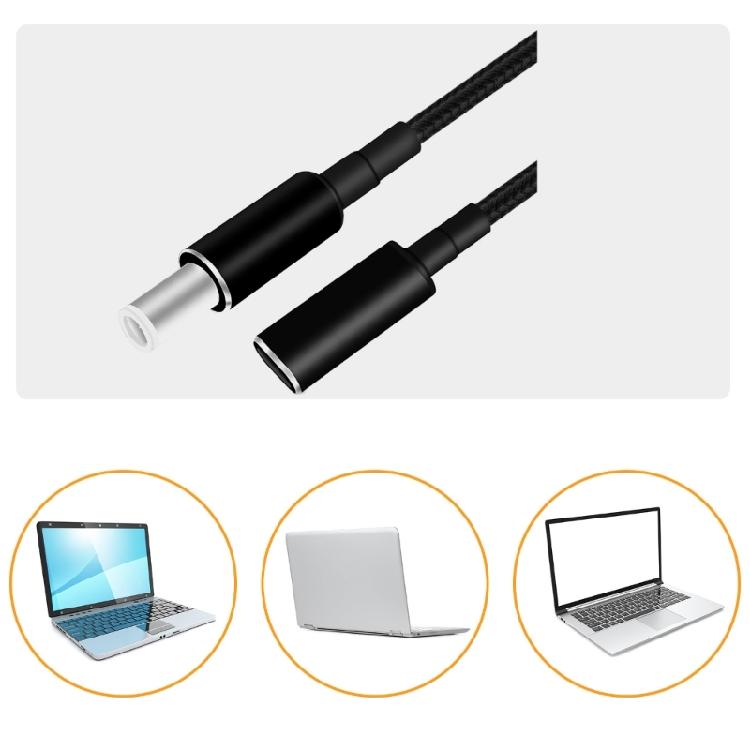 PD 100W DC7450 zu USB C Kabel DC7.4x5.0mm Stecker Eingang zu Typ C Buchse Stromladekabel mit PD Chip