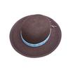 Pure Wool Hat, Round Top Felt Hat, Solid Color Sheep Hat Felt Hat