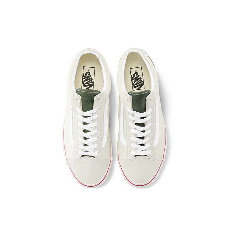 Vans Style 36 Low Top Skateboard Shoes Unisex Beige White Red VN0A5FBM2TZ