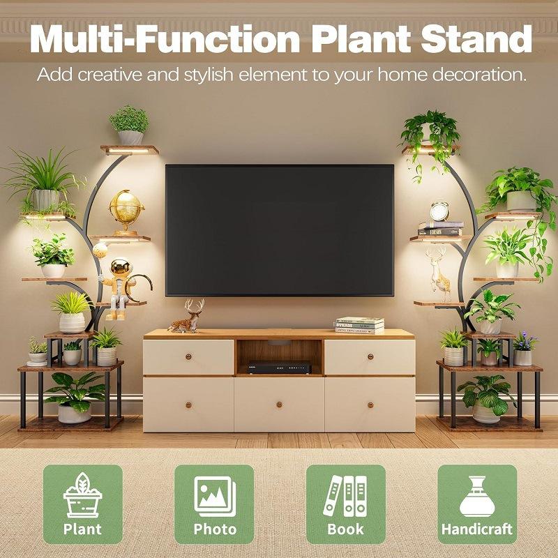LED full spectrum plant growth light 5V USB timing intelligent dimming sunlight full spectrum flower stand plant light strip