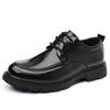 Leather Shoes New Spring Breathable Dress British Style Business Casual Small Leather Shoes Gentleman
