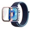 Pasek Nylonowy+Etui PC do Huawei Watch Fit 3/4/4 Pro Chroniące przed Upadkiem+Wygodna Oddychająca Opaska na Nadgarstek Correa