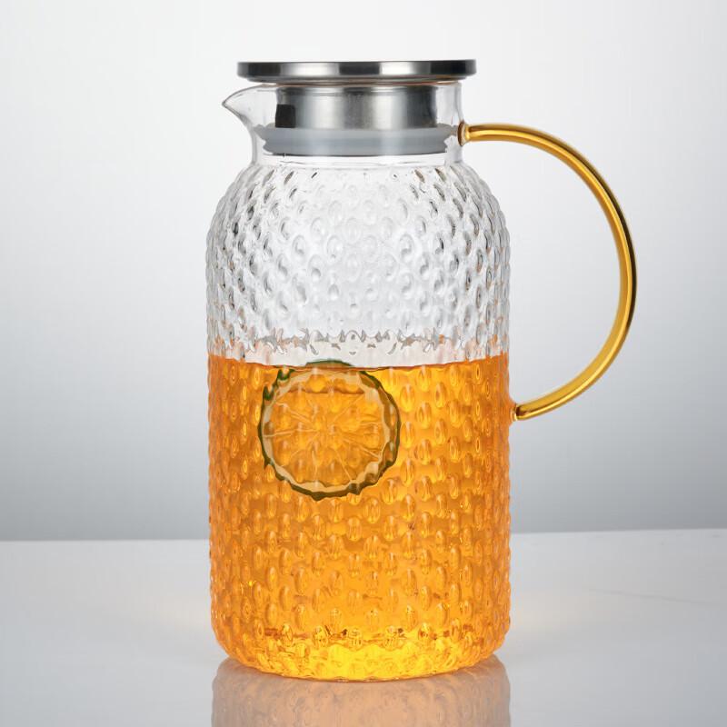 Glass Heat-Resistant Teapot and Cold Water Pitcher