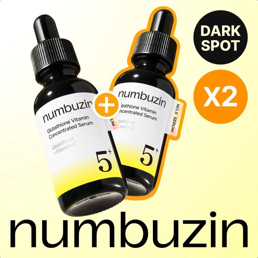 numbuzin No.5+ Vitamin Concentrated Serum 30mL+30mL Duo Set 30mL+30mL Duo Set