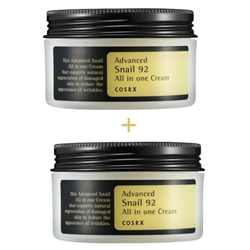 COSRX Advanced Snail 92 All-in-One Cream (100ml × 2)