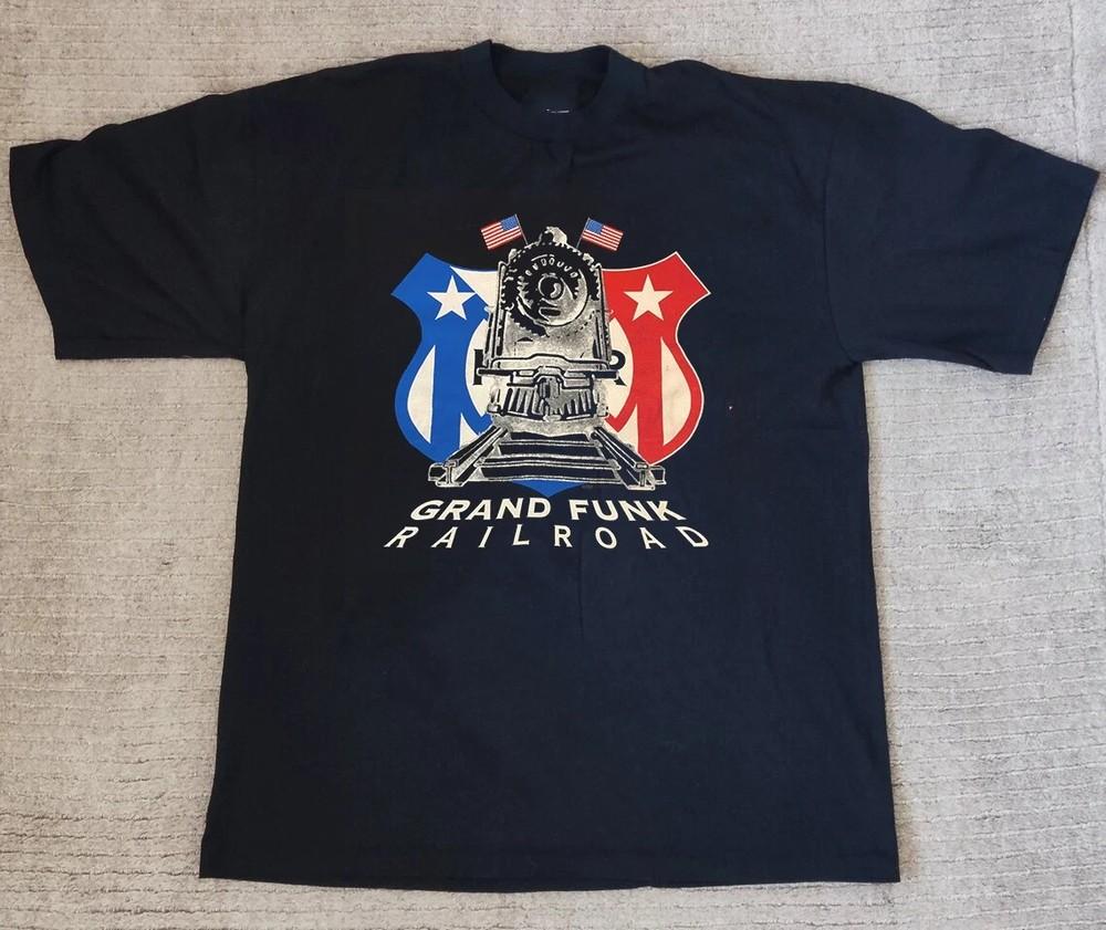 RARE! Grand Funk Railroad The American Band T Shirt Full Size S-5XL HOT Unisex T-Shirt XXXXL