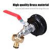 Tank Faucet Drain For Ibc Adapter 34"" Thread Connector Brass Tank Drain Adapter Tap Adapter Valve