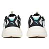 Anta Chunky Sneakers Women's Low Top Ivory White/Black/Blue 122028825R-4