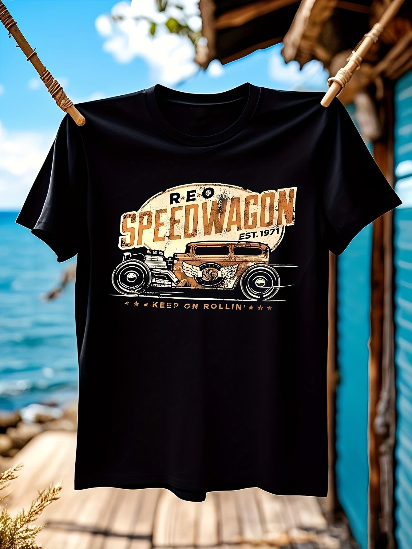 Vintage Tshirt Vintage 1971 REO Speedwagon Graphic Tshirt... S