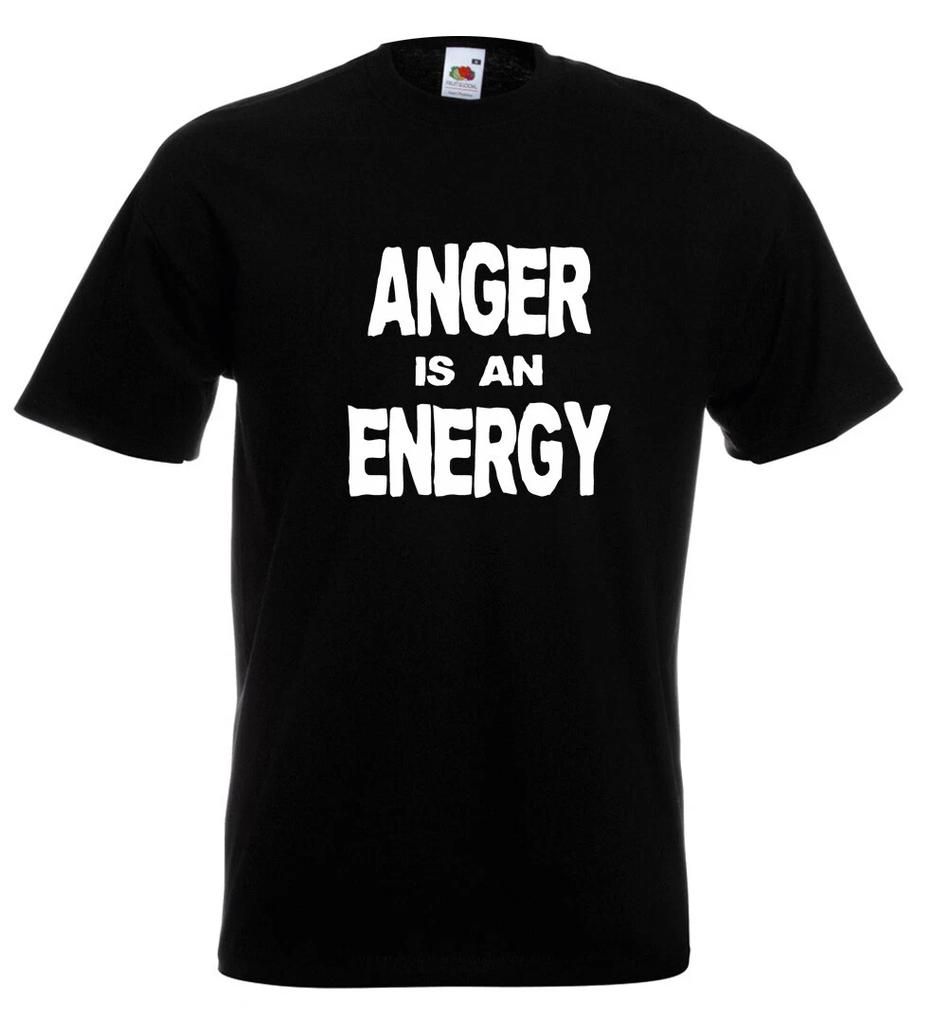 Anger Is An Energy PIL Sex Pistols T Shirt Punk 12 Colours