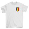 Romania Football Badge T-Shirt, Men's Women's and Kids Euro 2024 England Fan Top