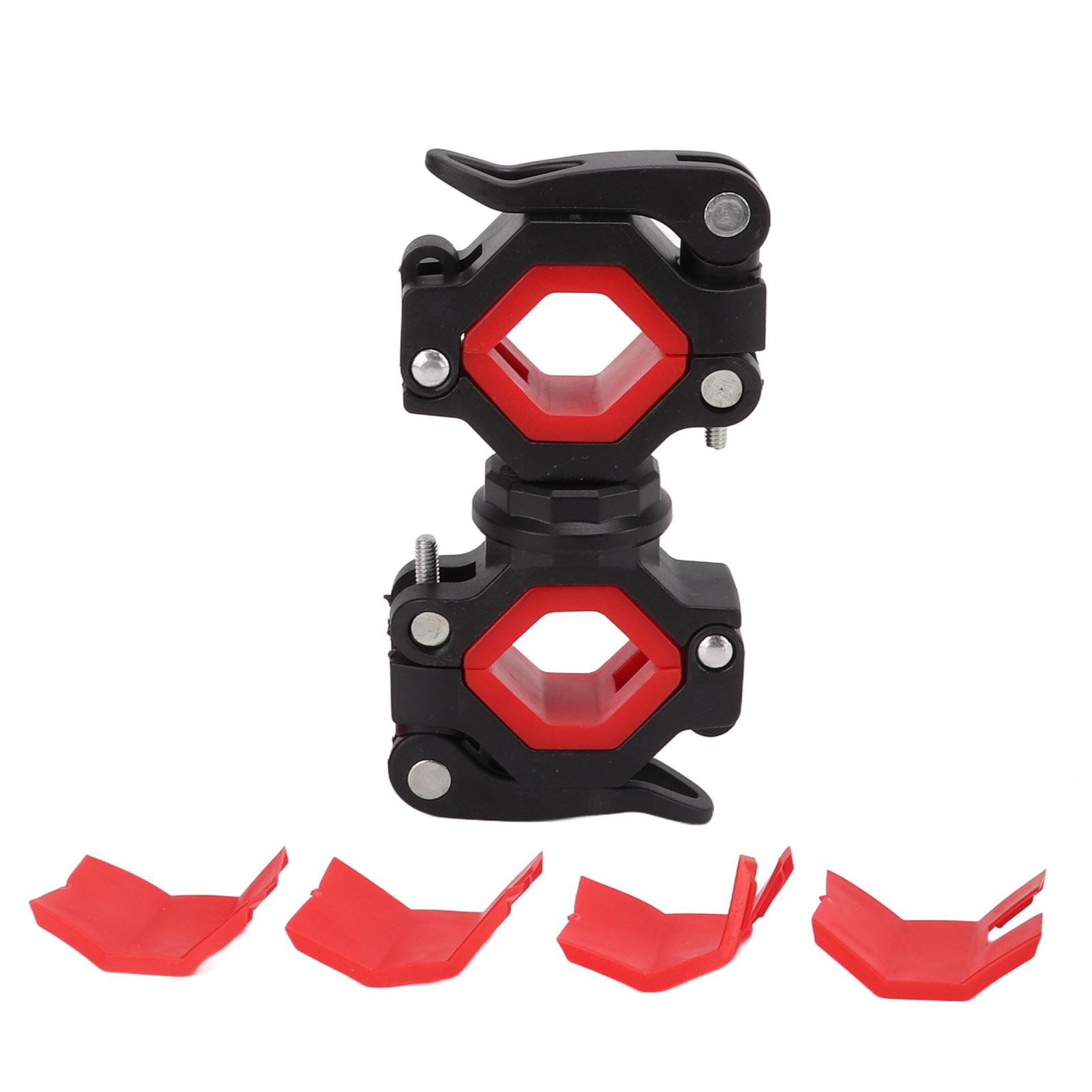 

Flashlight Clip 360 Degrees Rotate Quick Disassembly Design Stable Torch Plastic Cycling Equipment