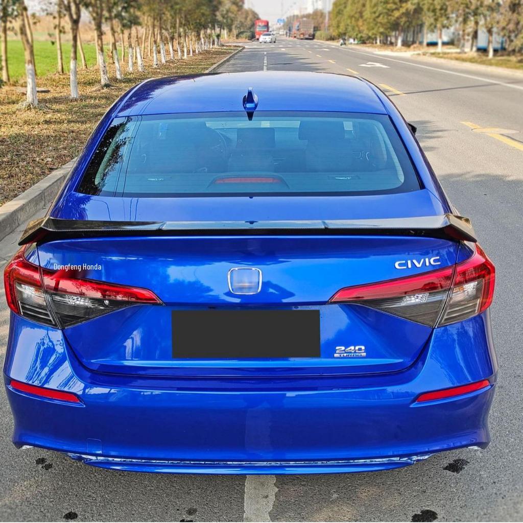 2022 Civic Falcon Type R Rear Spoiler Wind Deflector for Eleventh Gen - Non-Destructive Installation