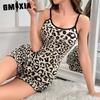 GMXIA Pajamas Female Summer Thin Sexy Suspenders Shorts Homewear Suit