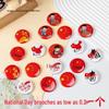 National Day Brooches: Kids' Performance Prizes & Decorations for Kindergarten Events