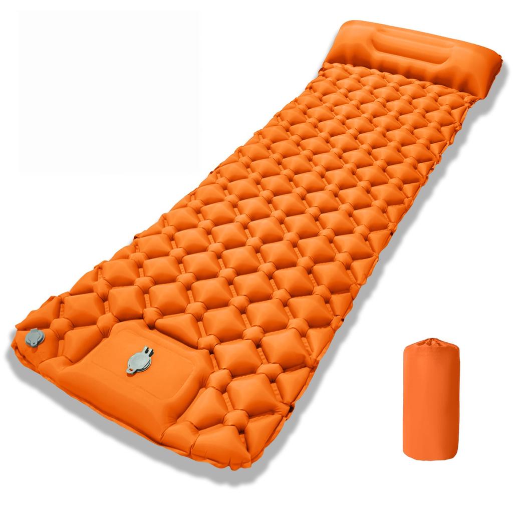 Ultra Light TPU Foldable Inflatable Portable Hiking Camping Park Air Bed Mattress Waterproof Self Inflating Sleeping Pad