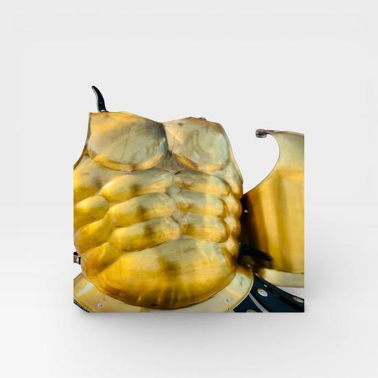 Spartan Chest Plate Armor Set, 300-Inspired Warrior Costume Home Decor