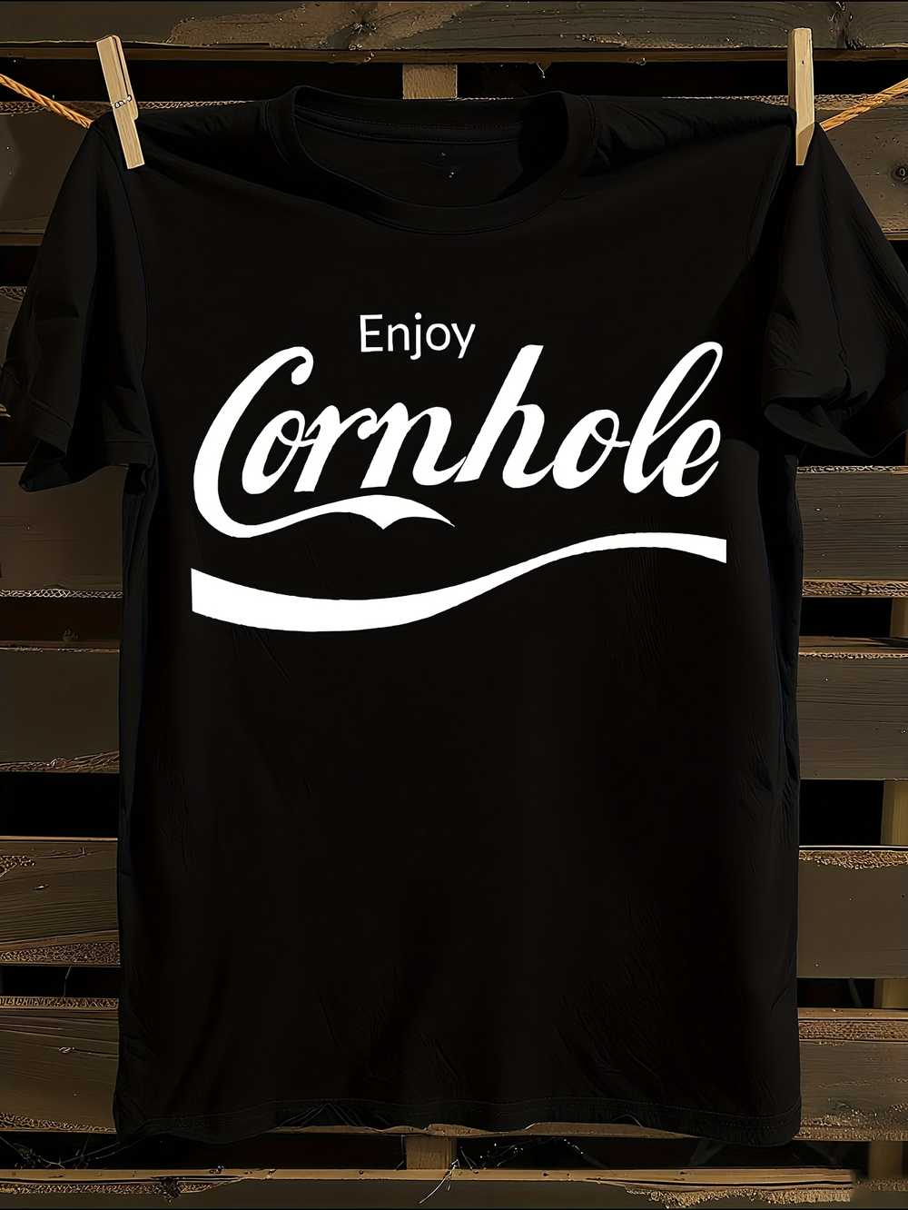Heavyweight Cornhole Logo T-Shirt S