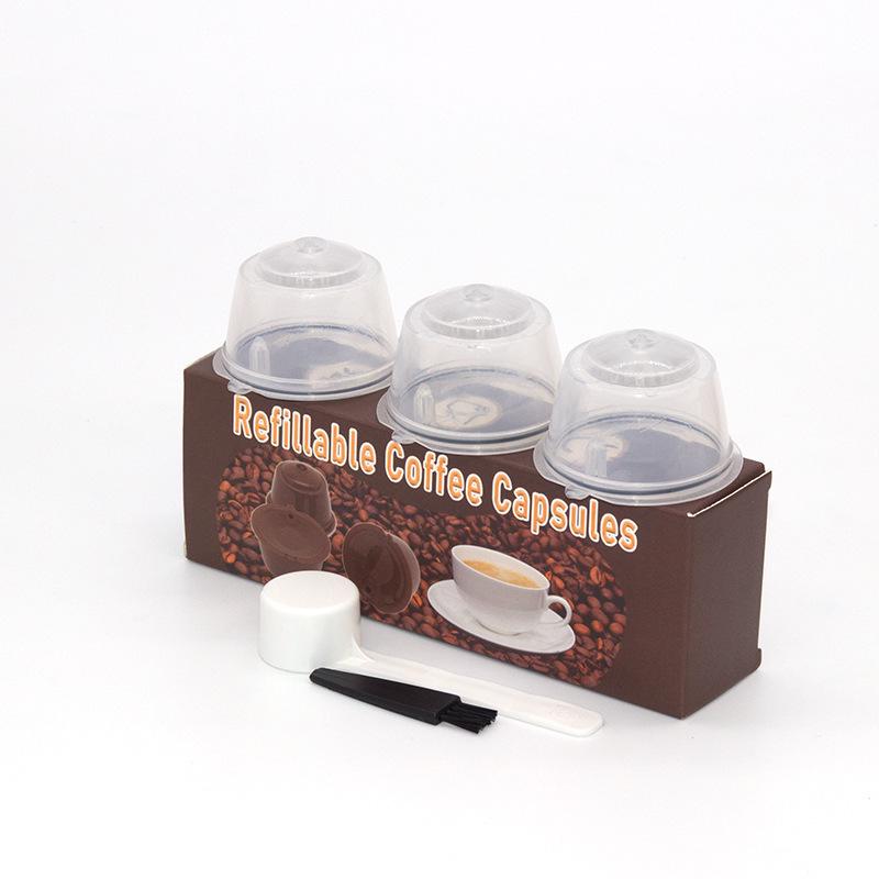Reusable Coffee Filter Cup for Nespresso Dolce Gusto Capsules
