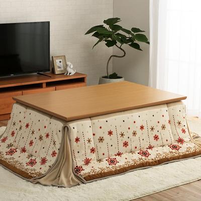 IKEHIKO Corporation Kotatsu Comforter, Space-Saving, Milky, Square, Ivory, Approx. 160 X 160 Cm, Nordic Style, Smooth, Energy-Saving, Economical #1170