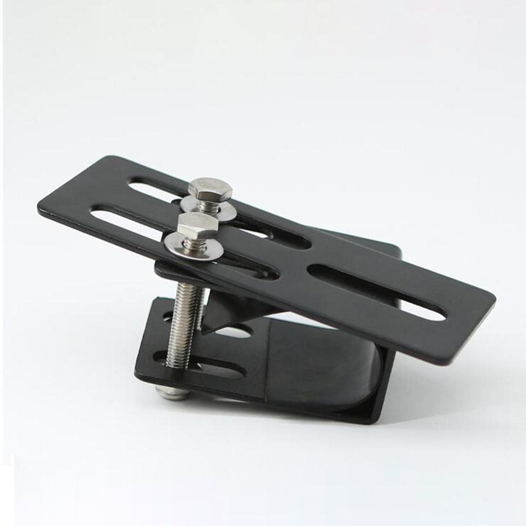 Car Roof Light Bracket,Led Lights Bar Bracket Black Accessory Portable Versatile High Carbon Steel Light Mounting Bracket