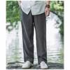 Summer New Chinese Style Men's Solid Color Loose Cotton Linen Wide-leg Trousers Large Size Casual Thin Straight Pants