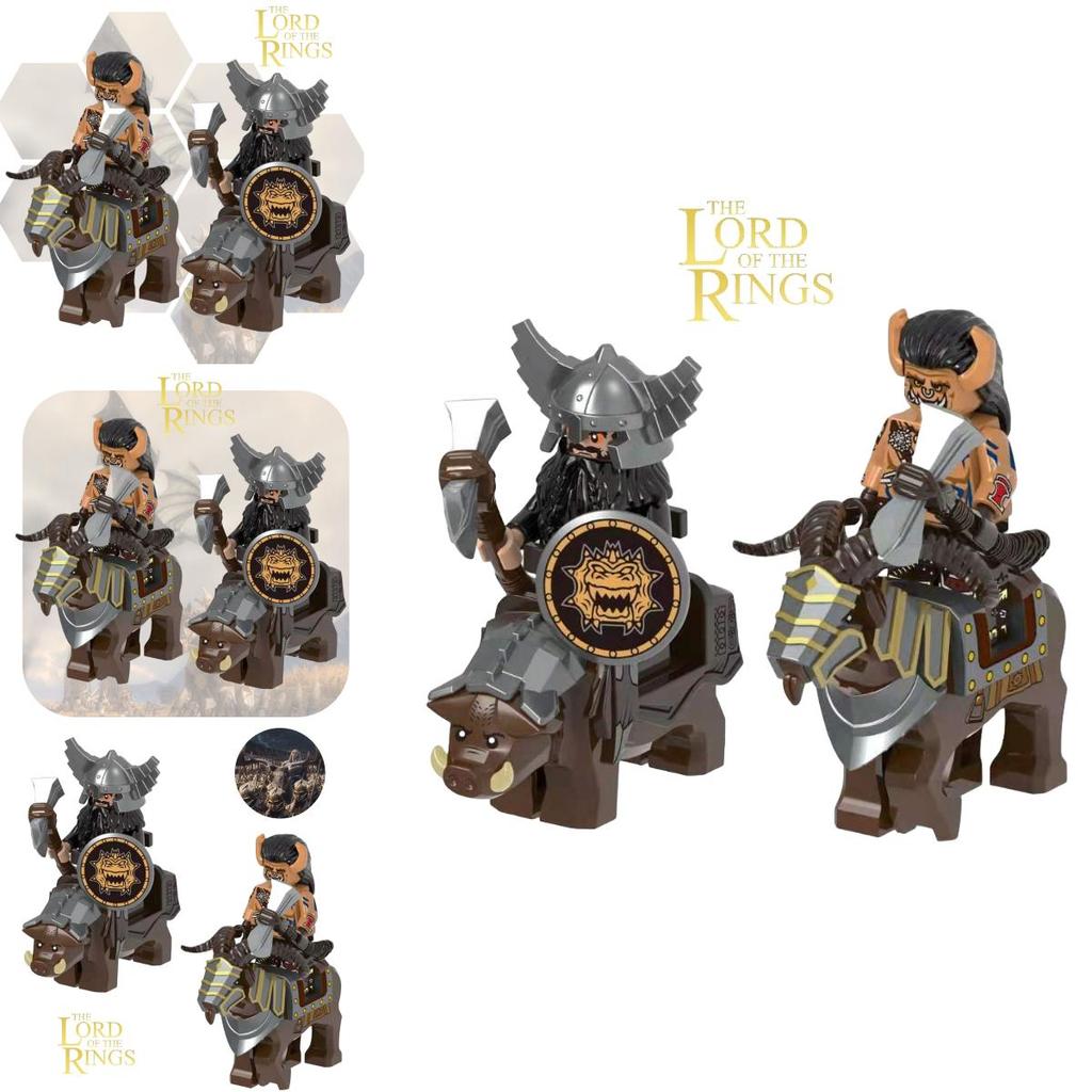 Kompatible Lego Drittanbieterfiguren Gebrauchte Wildes Tier Reittier Soldaten Legion Bausteine