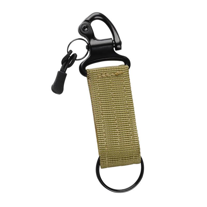 Tactical Nylon Webbing Keychain Hook One Size