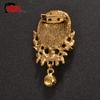 Elegant Rhinestone Brooch: Timeless Corsage Pin for Sweaters and Coats