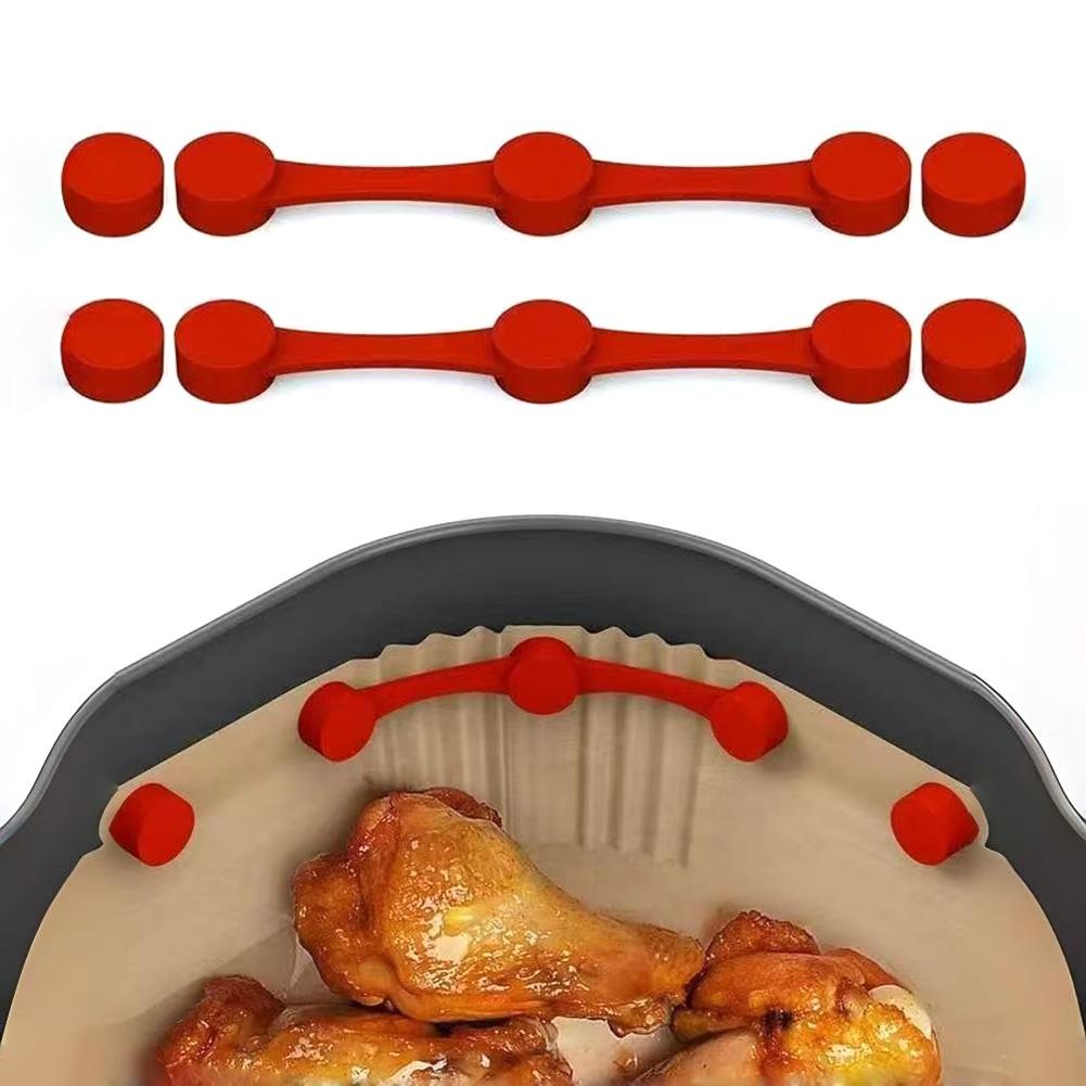 Airs Fryer Magnets Silicone Buckle For Fixing Airs Fryer Paper Liners Premium Airs Fryer Accessories Airs Fryer Accessories