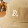 Men Large Size Bucket Hats Women Fashionable Versatile Letters Sun Hat Summer Beach Sunscreen Panama Hat Big Head Fisherman Cap