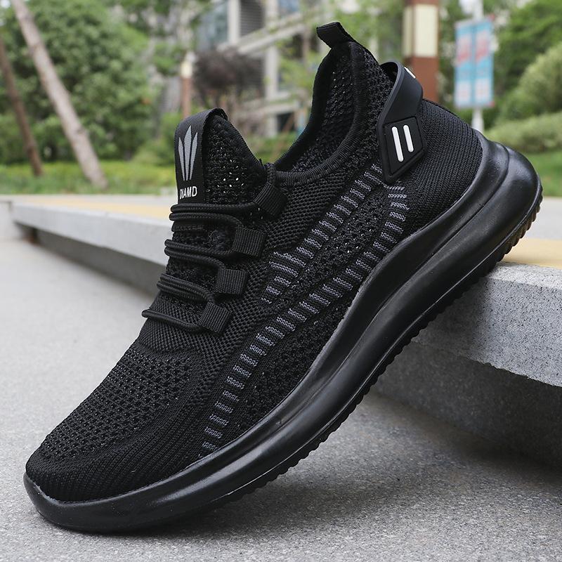 

Легкая плетеная мужская обувь весна, мужская повседневная обувь полиуретан дышащие сетчатые кроссовки мужские 41
