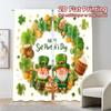 2pcs, 2D FLAT PRINTING Curtains (Without Rod) StPatricksVibes Print Modern Curtains 100% Polyester Curtains Gifts Ldeal for