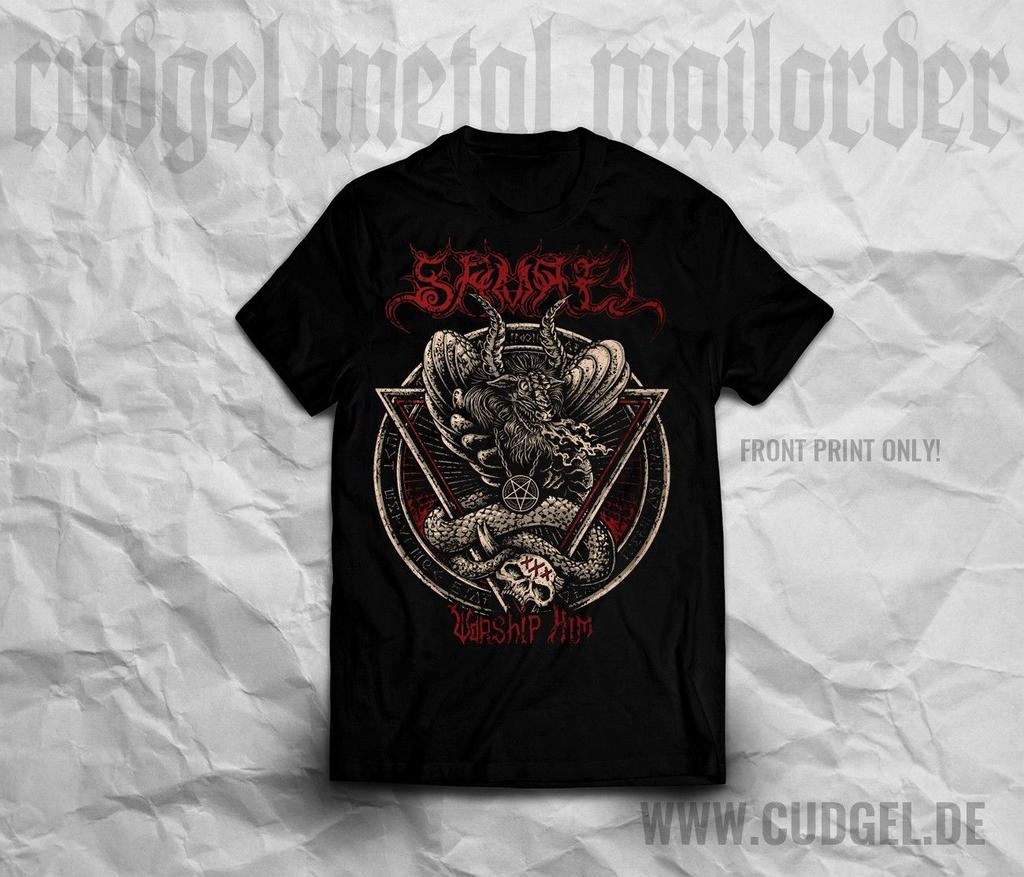 Unisex shirt Cotton Oversize Large Size SAMAEL - worship him T-Shirt