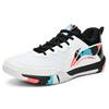 Li Ning Saga 2 Lite Lage Top Badminton Schoenen Unisex Wit AYTT003-2