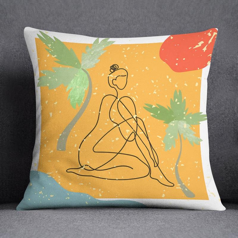 Polyester Pillowcase  Gift Home Office Decor  Bedroom Sofa Car Cushion Cover
