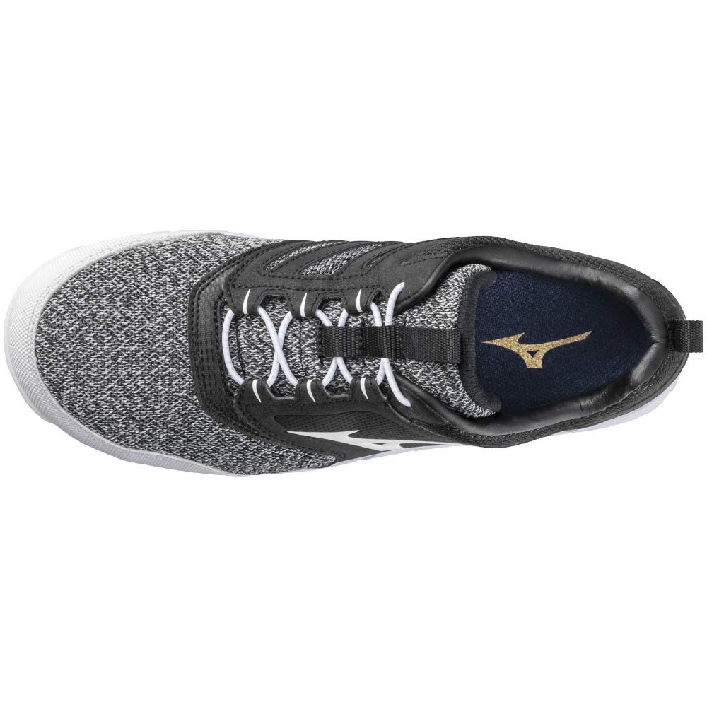 Mizuno ES31L Safety Elastic Work Black and Size 3E All-Mighty Shoes, Lightweight, Lace, JSAA/Standard (Type A), Men's, White, 26.5 Cm,