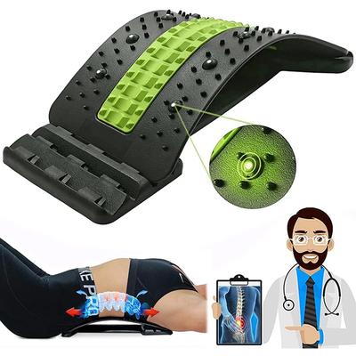 4 úrovně Back Acupoint Massager Natahovač páteře Magnetická terapie Pas Krk Fitness Bederní Krční podpora Úleva od bolesti zad