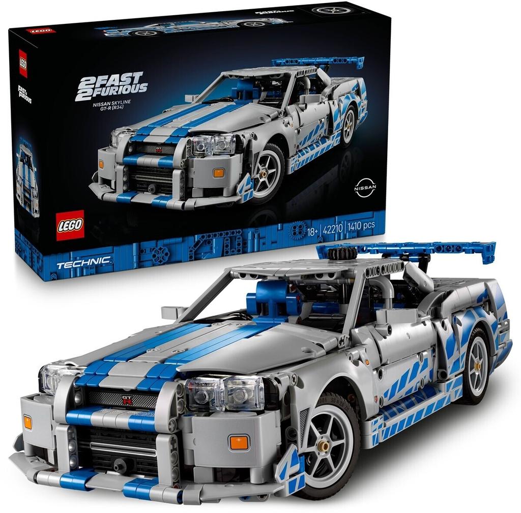 LEGO Technic Constructor – Auto 2 Fast 2 Furious Nissan Skyline GT – R (R34) (42210)