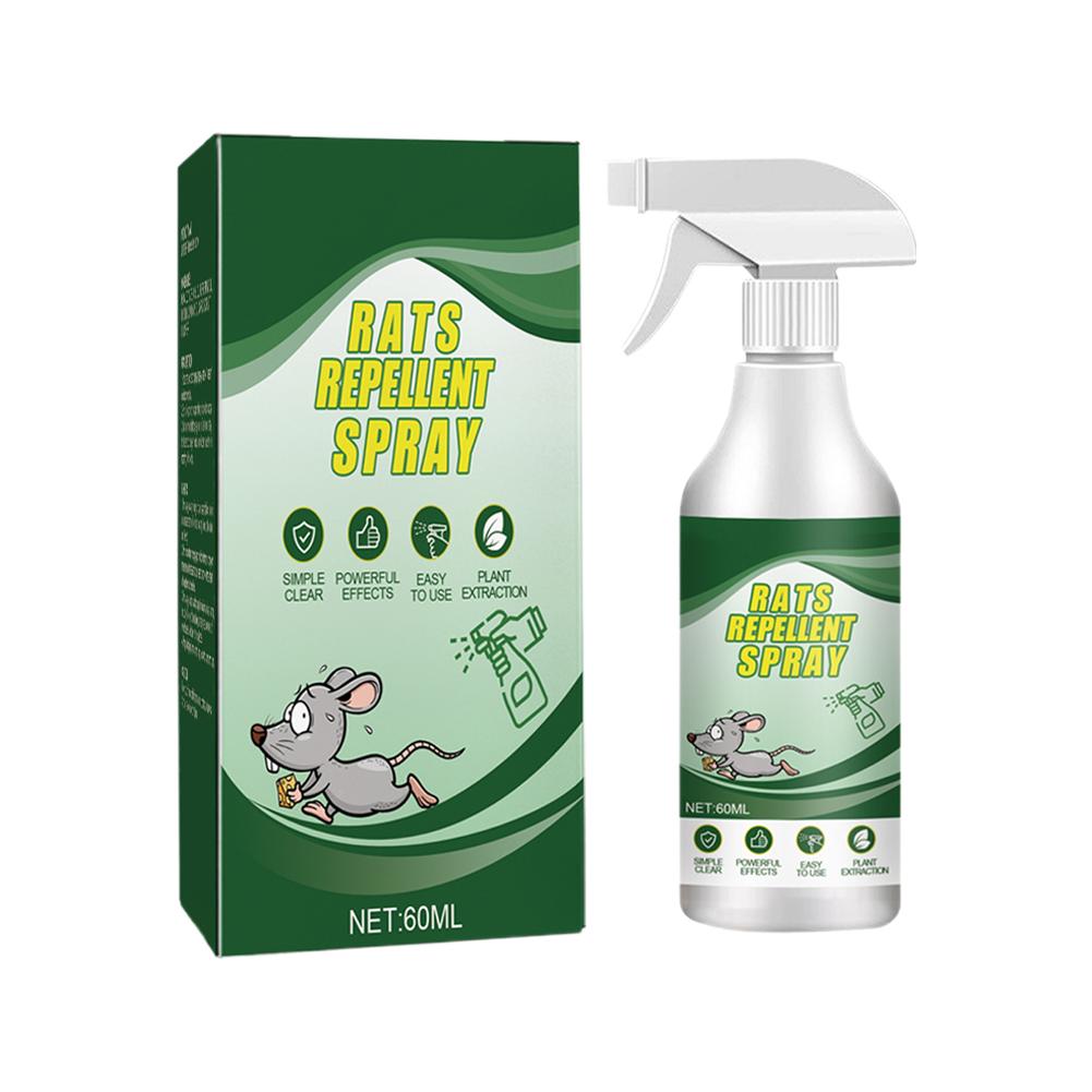 

60 мл Репеллент от крыс и мышей для двигателя автомобиля Натуральный спрей для двигателя автомобиля Автомобильные чистящие средства