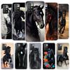 Animal Black Horse Cover Phone Case For Xiaomi Poco F7 Ultra X7 X6 X5 Pro M7 Redmi 15C 15 13C 13 12C 12 10C 10 9A 9C 9T 9 Shell