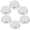 6 Pcs Soap Holder Cover El Parts Magnetic Premium Material Rack Bathroom Caps Stainless Steel Storage