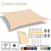 Waterproof Sun Shade Sail Large Rectangle Sunshade Canopy UV Block Shade Cover for Patio Garden Pergola Porch Tent Awning Shelte