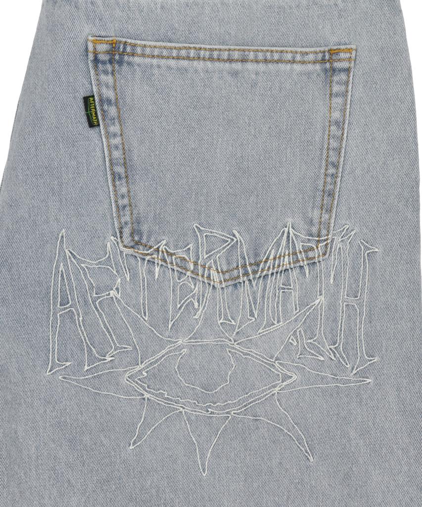 AFTERMATH Denim Shorts Light Indigo