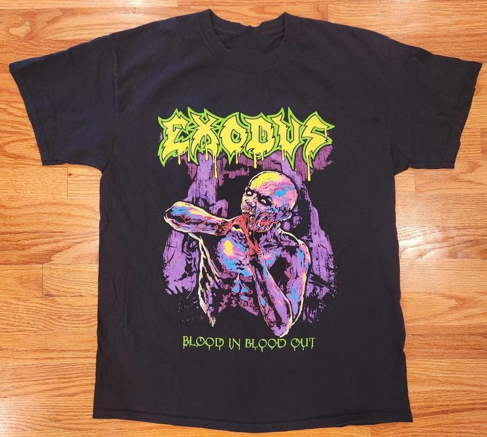 Exodus Blood In Blood Out Shirt 2014 T-shirt unisex S-5XL SG225   Unisex T-Shirt XXL
