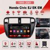 2Din Android Car-Play Car Radio,Honda Civic EJ EK EM 1995-2001,Multimedia Player Head Unit Stereo GPS Navigation BT WIFI,2+32GB
