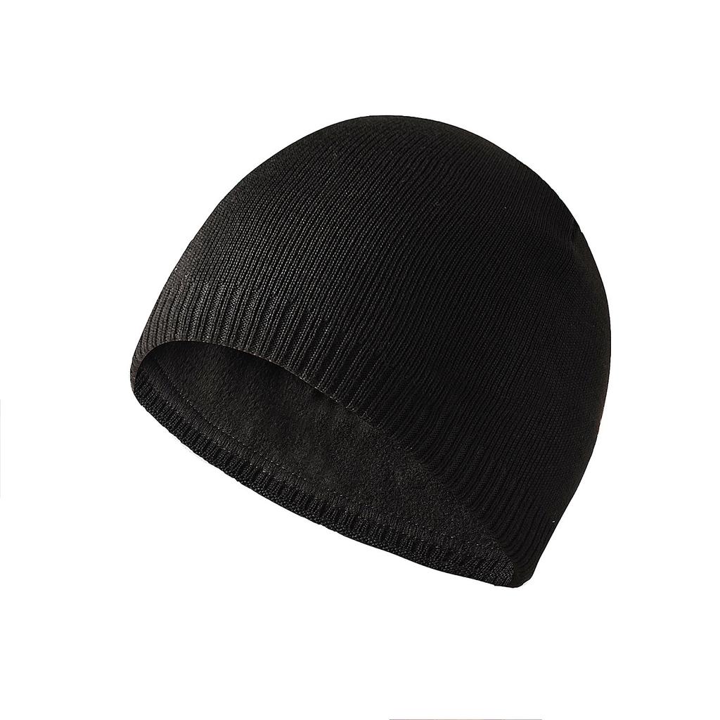 Men's Autumn/Winter Warm Pullover Hat Straight Edge Hat Outdoor Leisure Hat Knitted Wool Hat