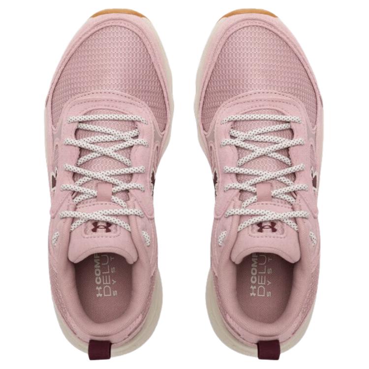 Under Armour Charged Vantage Lux 3 Comfortable Versatile Breathable Rebound Lifestyle Casual Shoes Women sneaker Pink 6010423-673