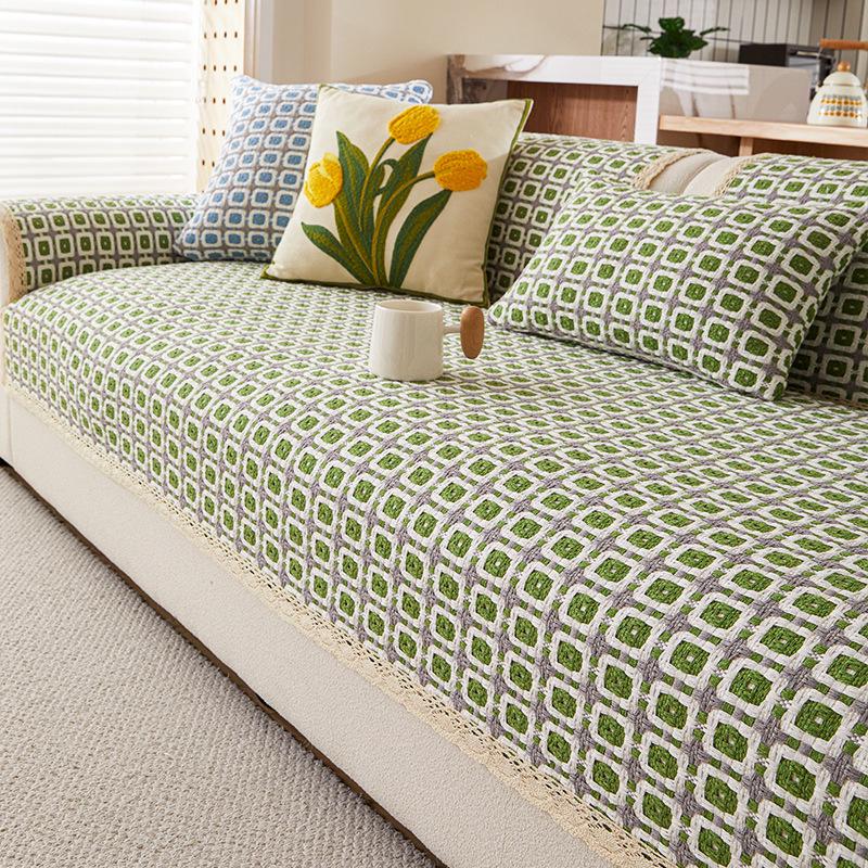 

Атмосфера 2025 Универсальный чехол для дивана на все сезоны: Приятное к коже, Дышащее, Полотенце для подлокотника и спинки. 70*120cm