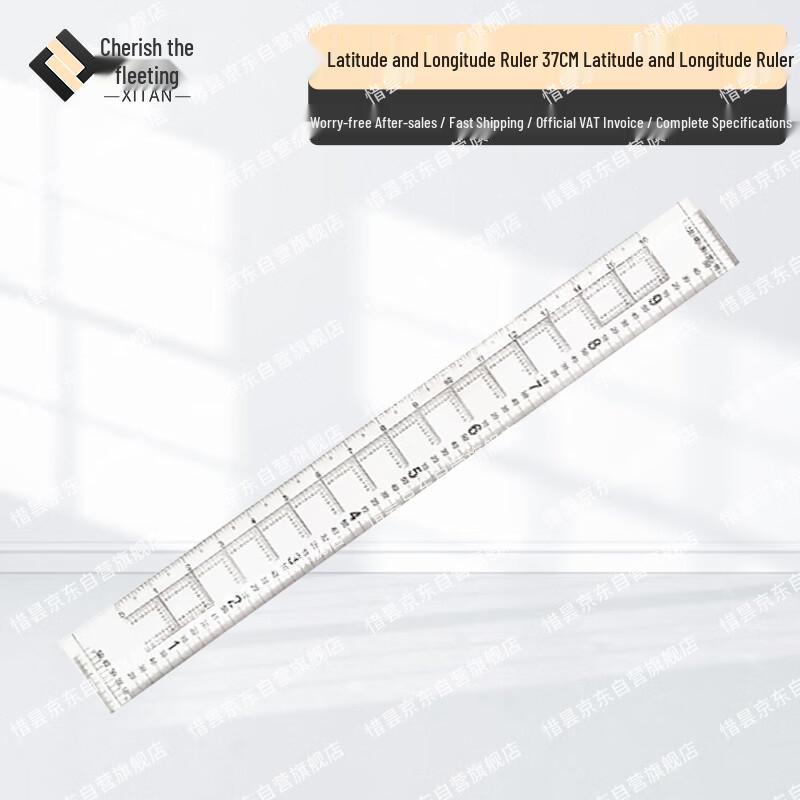 Geographic Latitude Longitude Map Scale Ruler